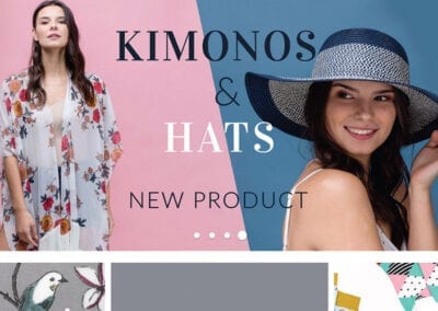 Magento eCommerce website for F & J Collection