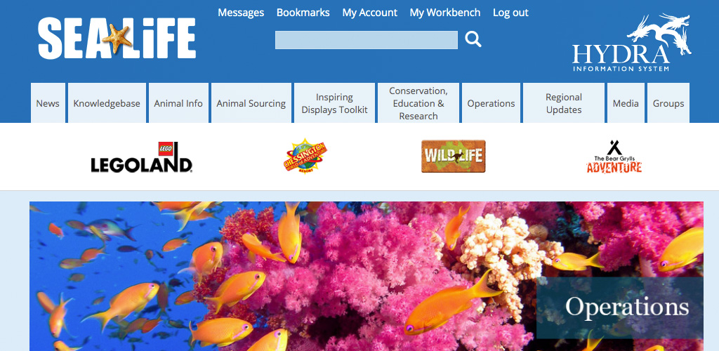 SEA LIFE Collaboration system Hydra SEA LIFE Collaboration system Hydra