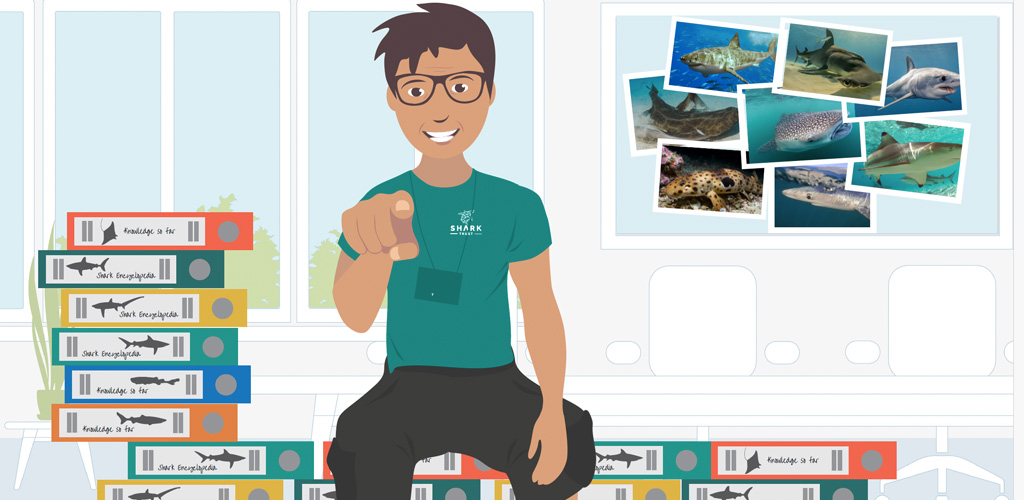 Illustration of main character from one of the videos